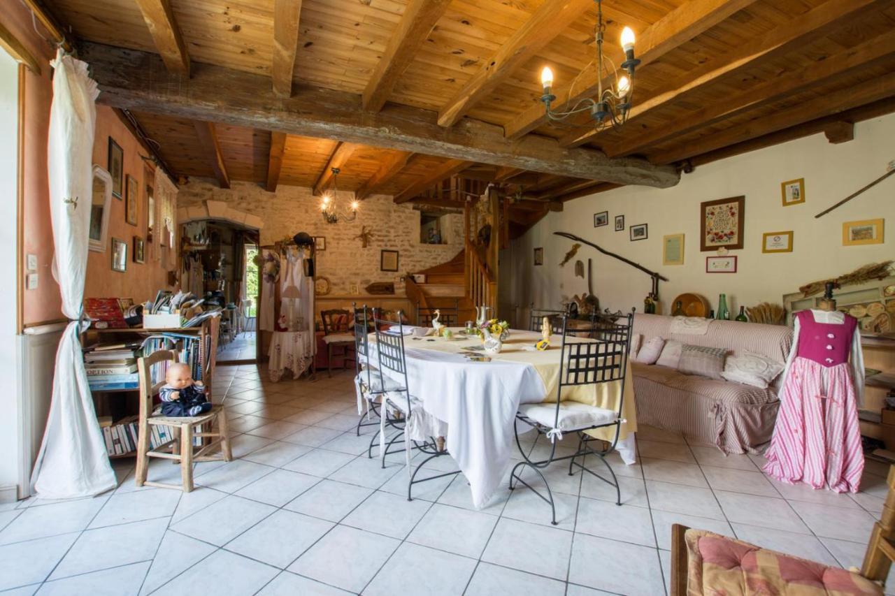 مبيت وإفطار Saint-Hilaire-de-Villefranche A L'Antan - La Ferme D'Octave المظهر الخارجي الصورة